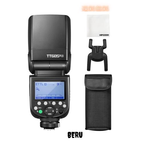 【Godox正規代理】GODOX TT685II-N TTLカメラフラッシュ 1/8000S高速同期 クリップオンストロボ HSS 230フルパワー 2.4GワイヤレスXシス