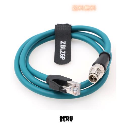 ZBLZGP M12 8ポジション Xコードオス - RJ45 Cat7e イーサネットシールドケーブル コグネックス産業用カメラ用高速ネットワーク 1Mの通販は 4,902円