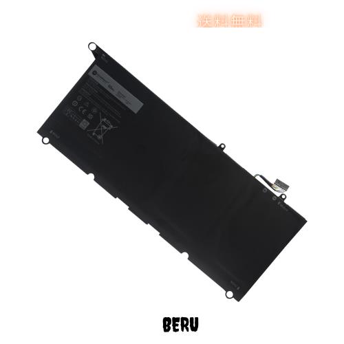 【増量】DELL デル 90V7W JD25G Dell XPS 13 9343,Dell XPS 13 9350【7.4V・60Wh】ブラック 対応用 GlobalSmart 高性能 ノートパソコン の通販は