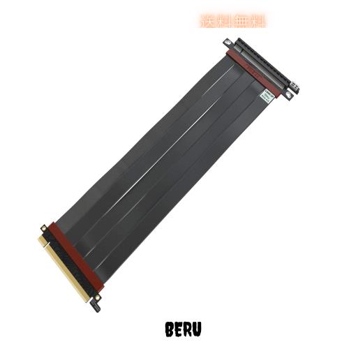 LINKUP ウルトラ PCIe 4.0 X16ライザーケーブル[RTX4090 RX6950XT x570 B550 Z690テスト済み] 超極高速シールド垂直GPUマウント ゲーム用の通販は