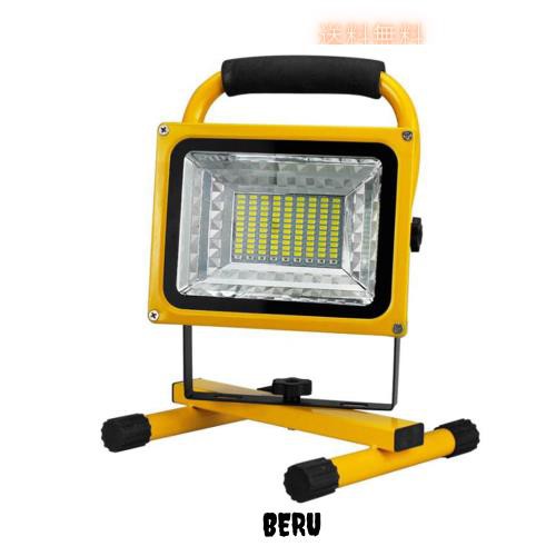 Makilight 500W LED投光器 充電式 ポータブル投光器 ABS素材 6点灯モード IP65防水 バッテリー内蔵 携帯充電 作業灯 看板灯 非常灯 防災の通販は