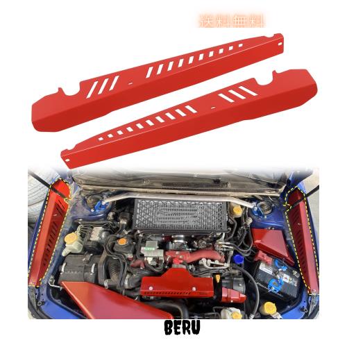 HIGH FLYING スバル WRX S4 STI VAG/VAB型レヴォーグ VMG /VM4 系 2014-2021 に適合フェンダーエアアウトレットダクト フロントフェンダの通販は 5,563円