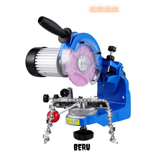 BAOSHISHAN 電動式チェンソー目立機 チェーン研磨機 チェンソー目立て機 0-35°角度調整可能 電気チェーンソーシャープナー 回転速度3000