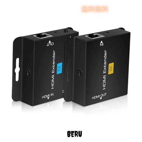 【Amazon.co.jp 限定】HDMI エクステンダー EX701 HDMI LAN 変換 RJ45 60Mまで 延長器 YUV未対応 Extender RJ45 Converter 1080P 60Hz CAの通販は 5,391円