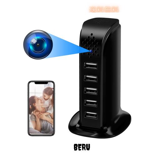 小型カメラ wifi 防犯カメラ　見守りカメラ　1080P スマホ連動