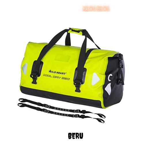 WILD HEART 防水バッグ ダッフルバッグ 40L 66L 100L 溶接シームショルダーストラップ付き バインディングロープ カヤック キャンプ ボーの通販は 8,655円