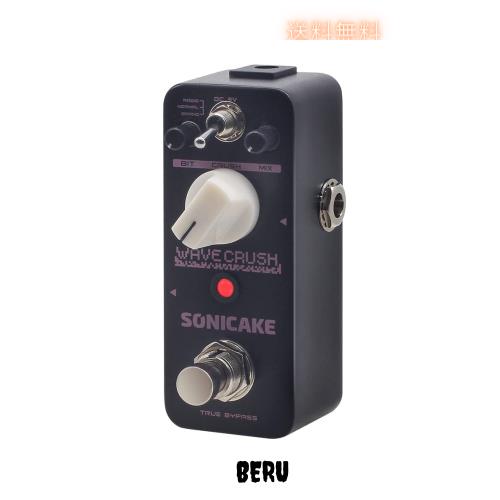 SONICAKE ビットクラッシャー ギター エフェクター ペダル サンプラー付き Wave Crush