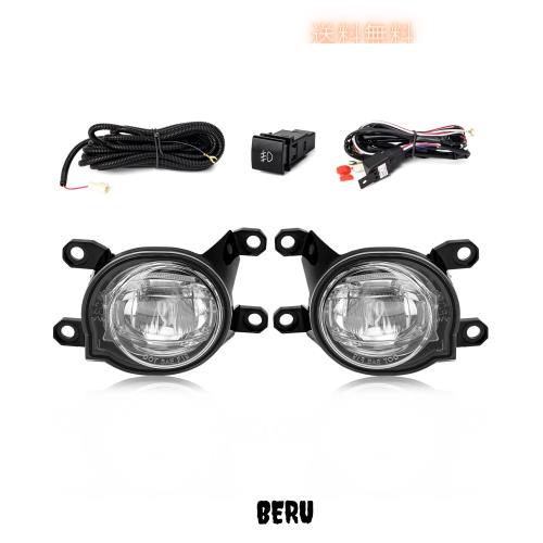 OPPLIGHT フォグランプユニット L1B LED に適合 トヨタ 汎用 後付け 増設 フォグランプ非装着のトヨタ系の車に装備用 車検対応 純正品同の通販は