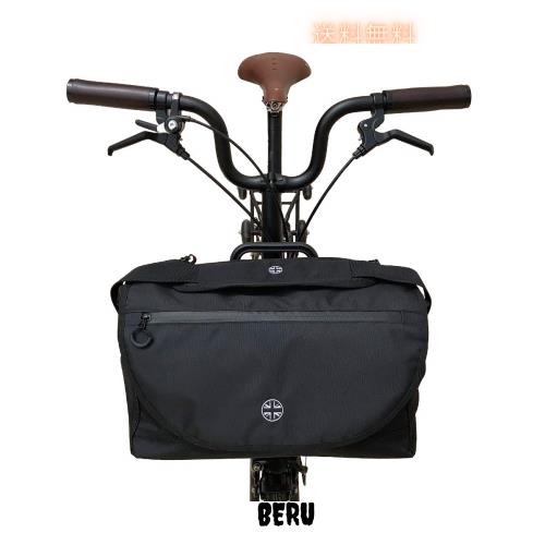 TWTOPSE イギリス国旗Sバッグブロンプトン折りたたみ自転車のために設計されました、レインカバー付き自転車荷物バスケットバッグ For Br