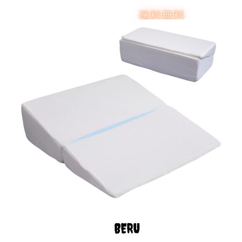 Qucover 三角クッション 三角枕 傾斜マットレス テレビ枕 背もたれ 傾斜枕 幅60 足まくら なだらか枕 横向き寝 体位変換 三角 クッションの通販は 5,363円