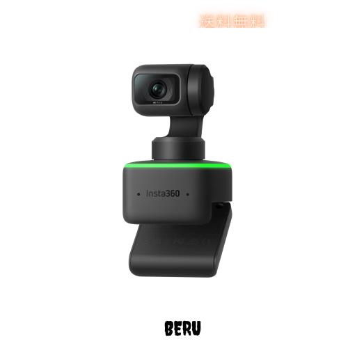 Insta360 Link -4Kウェブカメラ 1/2インチセンサー付きPTZ 4Kウェブカメラ、AI追跡、ジェスチャー制御、HDR、ノイズキャンセリングマイクの通販は 24,172円
