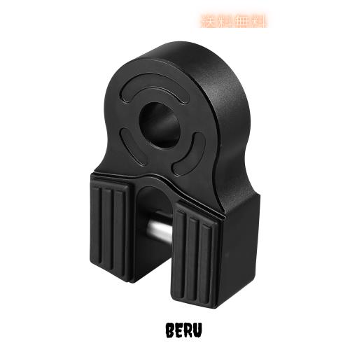 ACROPIX 車のバンパーシャックル取り付けブラケット けん引ウインチシャックル ユニバーサル ブラック 1個