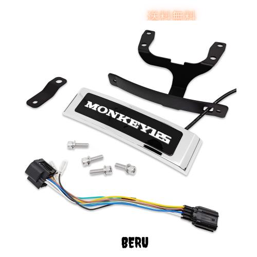 MONKEY 125 LOGO LEDライト 対応車種 ホンダ モンキー 125 Monkey 125 Z125 全車種 (LEDフロントエンブレムキット)の通販は 7,338円