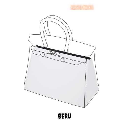 DGAZ バッグピロー バッグシェイパー 形崩れ防止 バッグシェイパー 枕シェイパー ハ？ーキン適用 Birkin 25/30/35/40 Bags（ホワイト、BK3