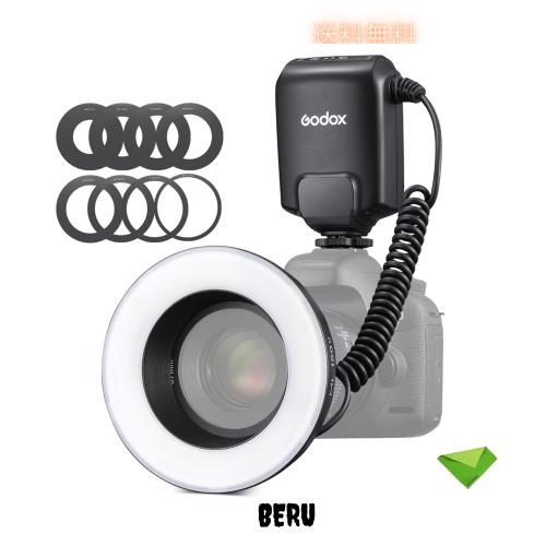 Godox ML-150II マクロ LED リング フラッシュ スピードライト GN12 0.1-2s リサイクル時間 5800K±200K ソニー キャノン ニコン 富士 オ
