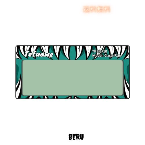 Tefuawe W108×H50.8mm 自動変光溶接レンズ低電流 5A TIG、陰影10、超高清、冷ブルー、パイプ、パンケーキ溶接マスク用マスク用……