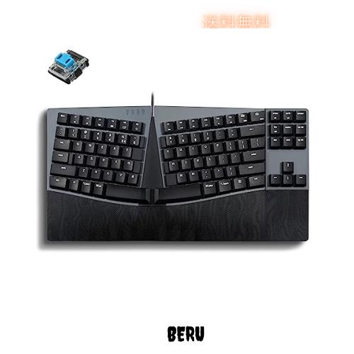 Perixx ペリックス Px Ergo Mech エルゴノミクスキーボード メカニカル テンキーレス ロープロファイル 有線接続 USB Windows/Mac OS Xとの通販は 15,686円