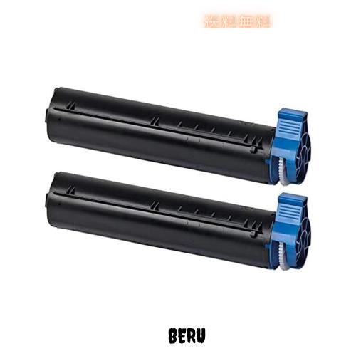 【Amazon.co.jp限定】OKI TNR-M4G2互換トナー BK×2　ブラック２本　印刷可能枚数：12000枚ぐらい/本（A4用紙で5％印字率の場合）対応機