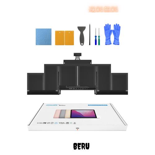 ASMARK Macbook Pro A1398 バッテリー 交換 適用 15インチ (Mid 2015,Mid 2014,Late 2013) A1494/A1618 バッテリー Retina 15-inch