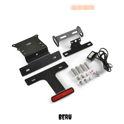 HARDREV ナンバープレートホルダー Kawasaki z900rs 2018-2023 フェンダーレスキット Z900RS CAFE 2019 2020 2021 2022 パーツに適合 (ブの通販は 8,534円