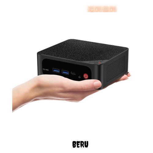 Beelink AMD Ryzen7 SER5 MAX 5800H ミニ PC、32GB DDR4 500GB SSD ミニコンピューター (最大 4.4 GHz) 8C/16T、WiFi 6、Bluetooth 5.2、