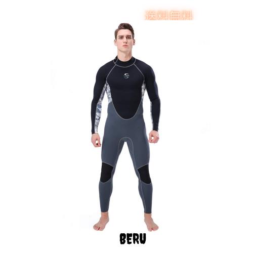 MORGEN SKY ウェットスーツ 2mm メンズ セミドライ ネオプレン 裏ジャージ フルスーツ バックジップ仕様 ダイビング サーフィン SUP 釣り