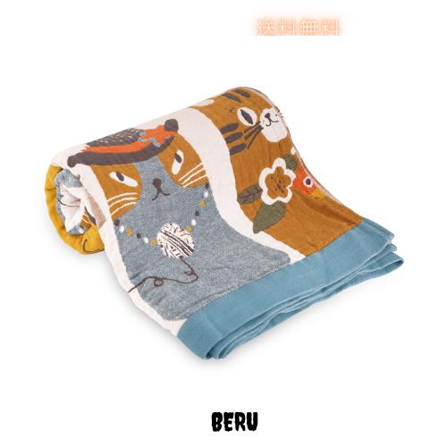 Vanxing ガーゼケット タオルケット シングル セミダブル 綿100% 4重ガーゼ 綿毛布 肌掛け お昼寝 やわらか 吸湿通気 夏快適 洗える150x2の通販は 6,100円