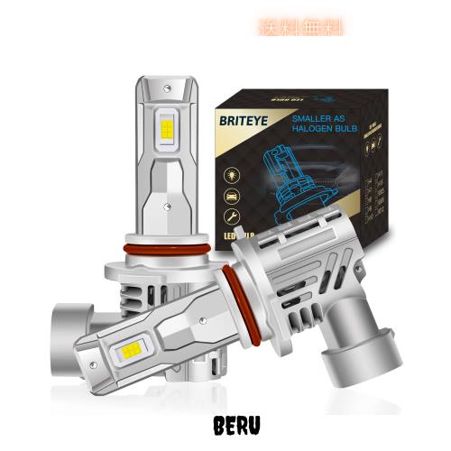 【新型大光量モデル】Briteye 9005 HB3 LEDハイビーム用 爆光 ヘッドライト HB3LEDバルブ 新車検対応 6500Kホワイト 進化したMiniサイズ の通販は 5,980円