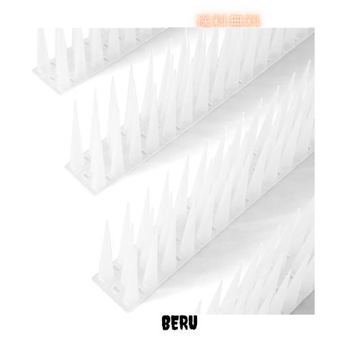 OFFO 鳥よけ 鳩よけ とげ高め仕様 高さ10cm 耐候性 自由カット 針が密集するとげ高め仕様 樹脂製カラスよけ 景観を損なわずフン害防止・