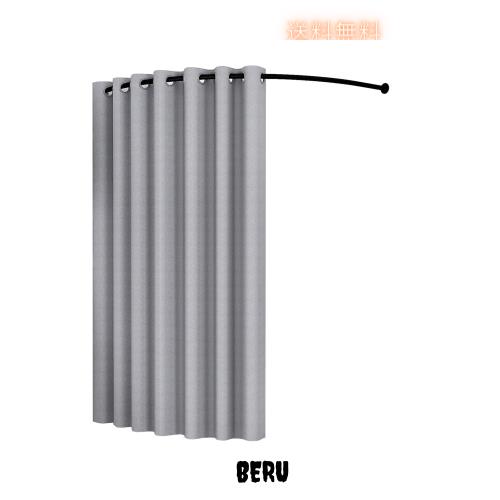 フィッティングルーム、C型壁掛 簡易更衣室、 洋服店 着替え 試着室、 開閉が簡単 ロッカールーム ために モール オフィス 寮の部屋 作業の通販は