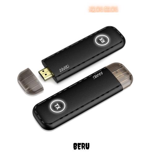 TIMBOOTECH ワイヤレス hdmi 受送信機 フルHD 1080p HDMIエクステンダー 2.4G/5G安定高速転送 無線接続 設定不要 HDCP対応 HDMIトランス