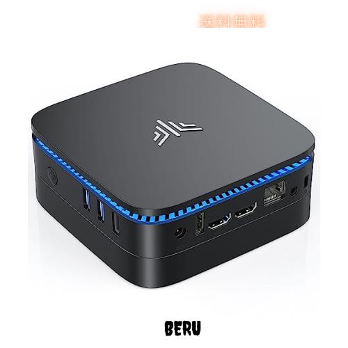 ミニpc 最新第12世代 n95 ミニpc動作より安定 2023新版 最大3.4GHz mini pc 4C 4T 16GB換装可 8GB 256GB SSD 容量拡大可能 4K 静音 高速の通販は 23,808円