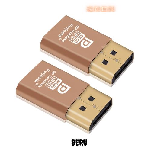 ブルーライト付きPC 4K DisplayPort仮想ディスプレイエミュレーター、ヘッドレスモードに対応、1080@120Hzから4096x2160@60Hzまで対応、P