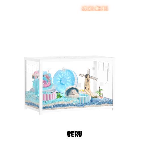 BUCATSTATE ハムスター メタル製 80cm ケージ 飼育ケージ クリアケージ