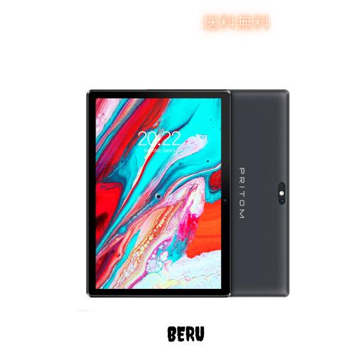【2023新登場】PRITOM 10インチ タブレットWiFiモデル、Android 10.0、2GB RAM、32GB ROM、6000mAh大容量バッテリー、4コアCPU、IPS HDスの通販は