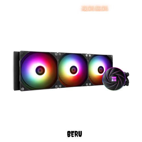 Thermalright AQUA ELITE 360 ARGB 水冷CPUクーラー、360クーラーサイズ、120mm PWMファン×3、S-FDBベアリング、AMD/AM4、INTEL LGA1150