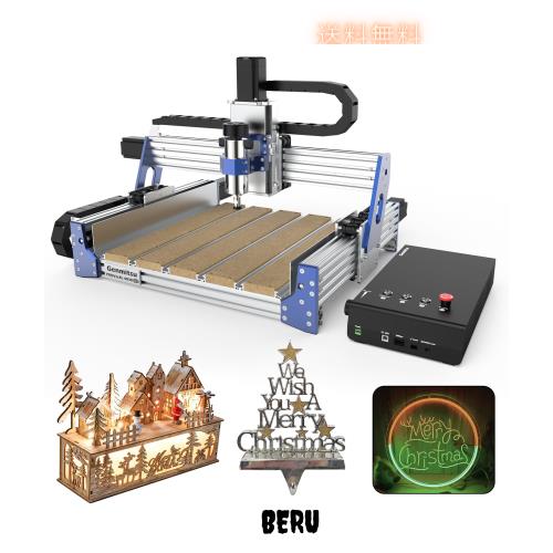 Genmitsu CNC ルーターマシンPROVerXL 4030 V2、木材、金属、アクリルPCB、MDF用の高速、閉ループモーターとボールネジを備えたアップグ