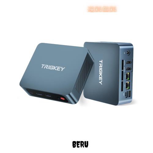 TRIGKEY ミニPC デュアル2.5G LAN インテル第12世代 N100 プロセッサー 最大3.4GHz TRIGKEY Green G5 小型 装備11 Pro OS, 8GB DDR5 500Gの通販は