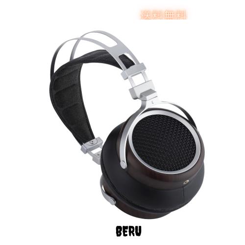 SIVGA LUAN Hi-Fi ダイナミックドライバ 木製 ヘッドホン (ブラック