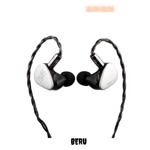 LINSOUL Kiwi Ears Quintetハイブリッド型(1基DLCダイナミック+2基BA+1基PZT+1基平面駆動(MPT))HIFIハイエンドイヤフォン 3.5mmジャック