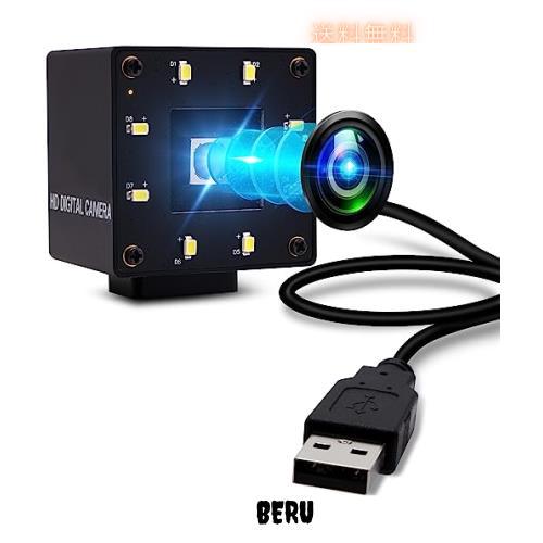 ELP 16MP USB カメラオートフォーカス 68 度レンズ、昼夜ビジョンメタルケース センサー、コンピュータ、ラップトップ、Jetson Nano の産