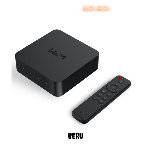 【直輸入品】WiiM Pro Plus AirPlay 2 レシーバー、Chromecast Audio、WiFi Multiroom Streamer、Alexa、Siri、Google Assistantに対応、