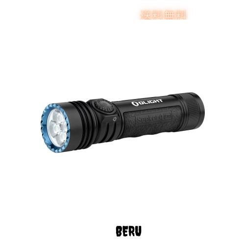 OLIGHT(オーライト) Seeker 4 Pro LEDライト 懐中電灯 超明るい4600ルーメン 最長射程260m 磁気吸着 Type-C充電 防災 アウトドア 工事用