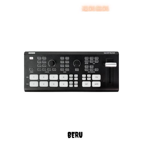 Osee GoStream Deck ビデオスイッチャー ライブプロダクションスイッチャー ポータブルマルチフォーマット ライブストリーミングビデオミ