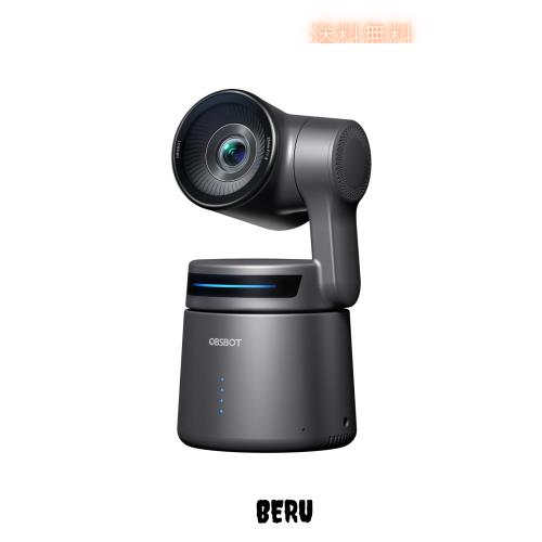 OBSBOT Tail Air ストリーミング PTZ リモート IP カメラ 4K UHD AI 搭載 人 動物 自動追跡 レーザーAF マイク付き ライブ 配信 映像 動