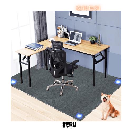 【Amazon 限定ブランド】チェアマット 特大 160 140cm フローリング Bolinker 椅子 マット デスクマットフローリング ゲーミングフロアマ