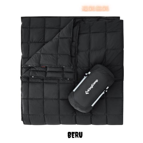 KingCamp キャンプ用ブランケット マルチブランケット 200×144cm 大判 防寒 超軽量 アウトドア 毛布 掛け布団 飛行機 旅 KingCamp キャンプ用ブランケット マルチブランケット 200×144cm 大判