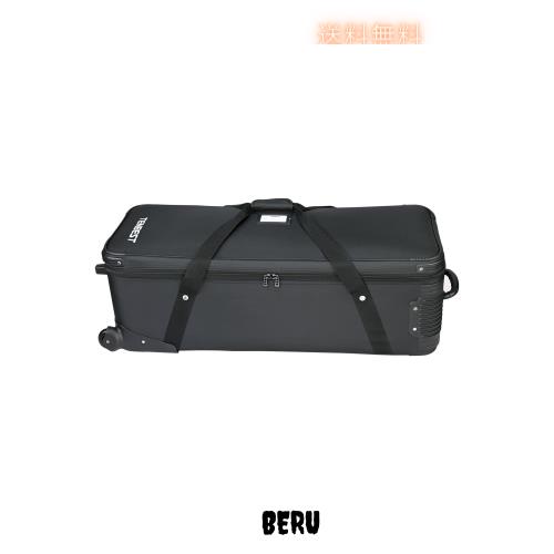 TENBEST 写真スタジオ機器ケース ローリングバッグ 100x37x33cm 大容量 防水 1680D ナイロン生地 撮影用フラッシュ、ライトスタンド、し