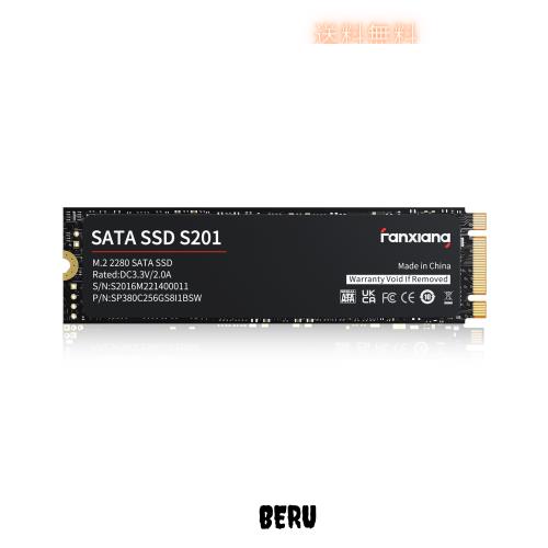 fanxiang S201 M.2 SATA SSD 2TB 2280 3D NAND TLC採用 SATA？ 6Gb/s m2 ssd 最大読取 550MB/s 内蔵SSD 耐久性 ノートパソコン/デスクト