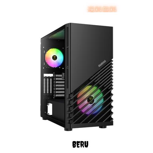 GAMDIAS アーガス M4 エアフロー 和らげ ガラス ミッドタワー ATX ケース - 高気流 - ケーブル マネジメント システム - 広々としている の通販は 8,080円